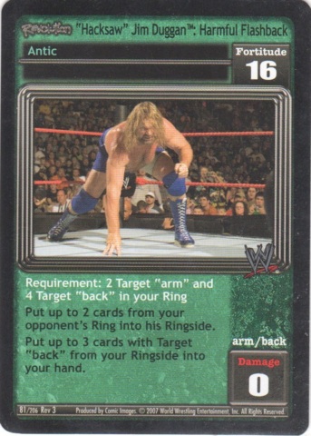 Revolution Hacksaw Jim Duggan: Harmful Flashback